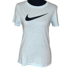 NIKE Light Blue Dri-Fit Tee Short Sleeve T-Shirt